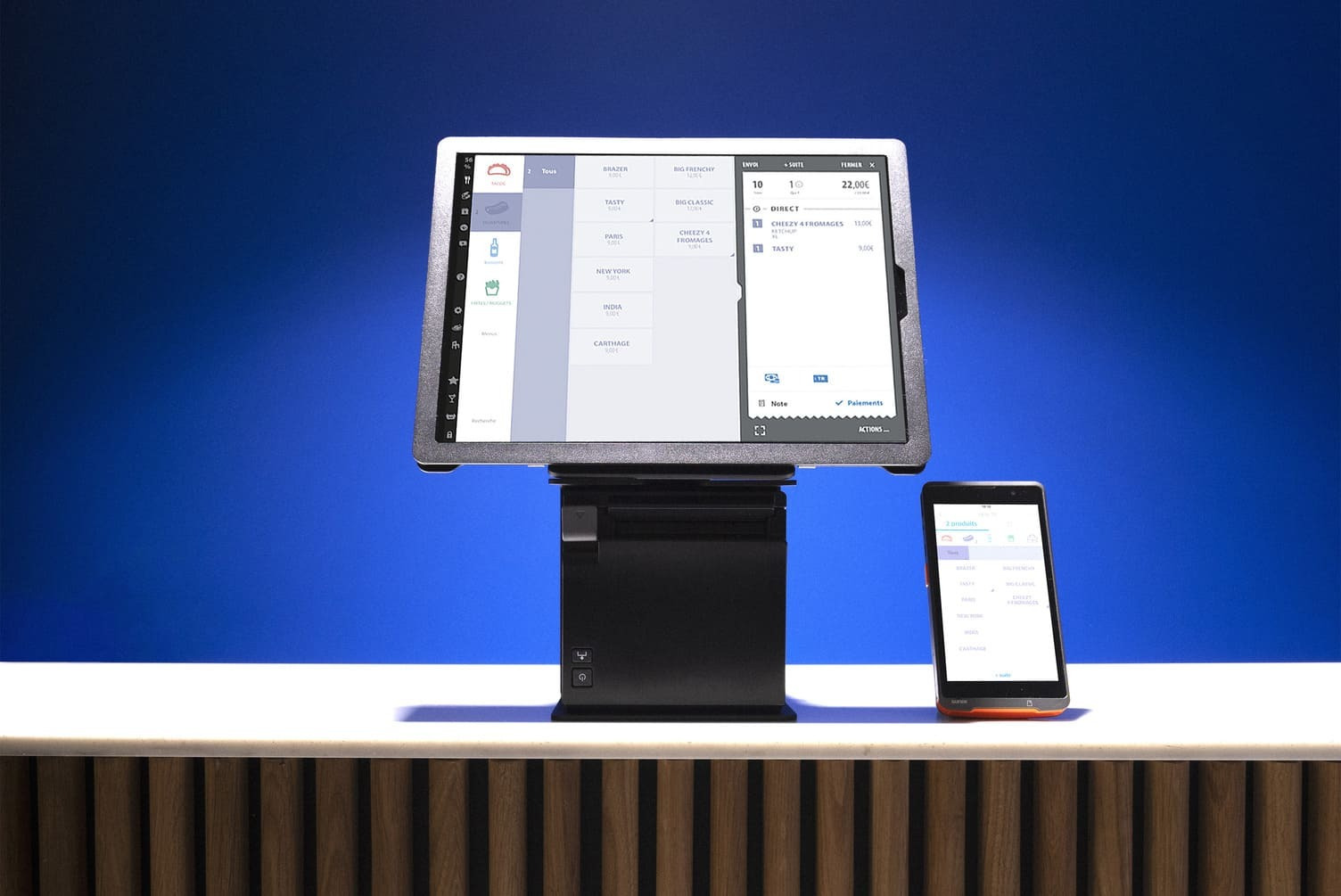 Caisse enregistreuse pour Ipad Popina
