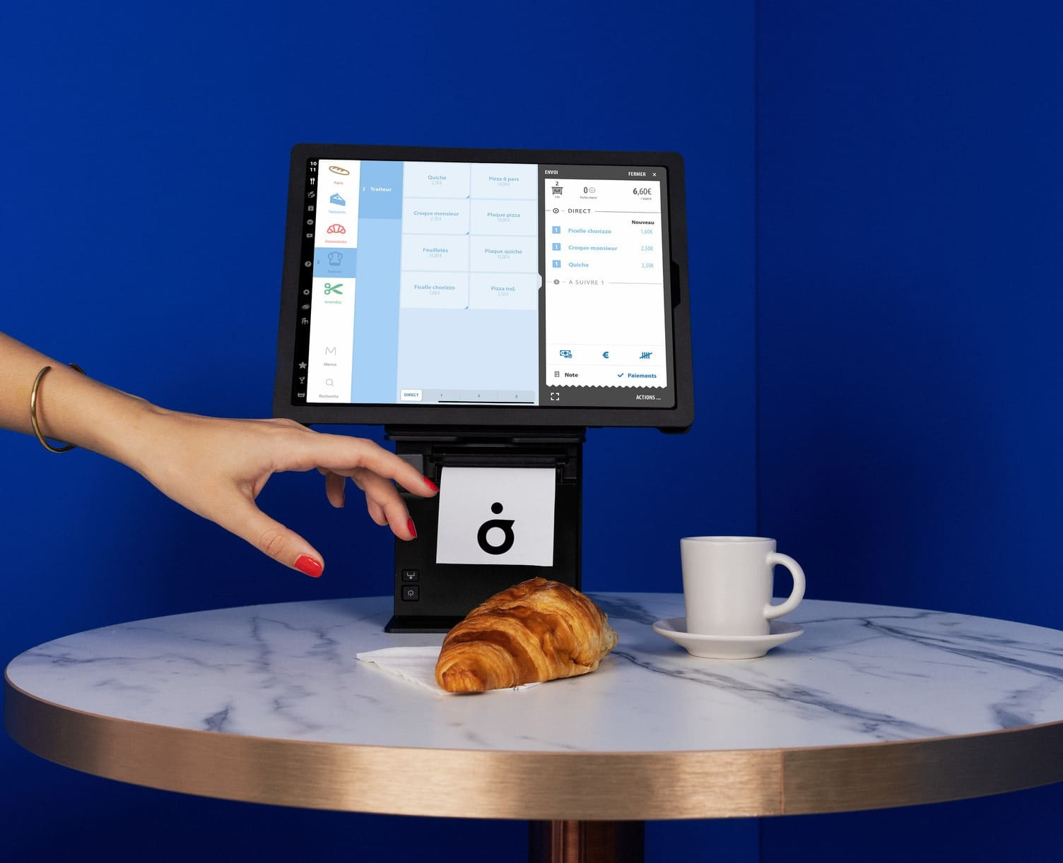 Caisse enregistreuse boulangerie